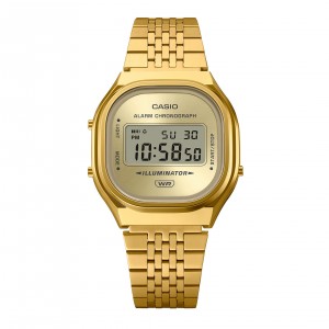 CASIO Vintage Ρολόι Επιχρυσωμένο Ανοξείδωτο ατσάλι A-140WEG-9AEF CASIO Vintage Ρολόι Επιχρυσωμένο Ανοξείδωτο ατσάλι A-140WEG-9AEF
