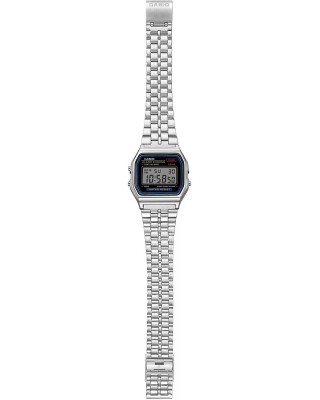 CASIO Vintage Ρολόι Ασημί Ανοξείδωτο ατσάλι A-159WE-1EF