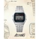 CASIO Vintage Ρολόι Ασημί Ανοξείδωτο ατσάλι A-159WE-1EF CASIO Vintage Ρολόι Ασημί Ανοξείδωτο ατσάλι A-159WE-1EF