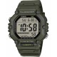 CASIO Standard Digital Ρολόι Ανδρικό Πράσινο Καουτσούκ λουράκι AE-1600HX-3AVEF