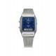 CASIO Vintage Dual Time Ρολόι Unisex Ασημί Ανοξείδωτο Ατσάλι μπρασελέ AQ-230EM-2AEF