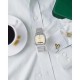 CASIO Vintage Dual Time Ρολόι Unisex Ασημί Ανοξείδωτο Ατσάλι μπρασελέ AQ-240E-7A2EF