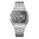 CASIO Vintage Ρολόι Limited edition Ασημί ανοξείδωτο ατσάλι μπρασελέ A159WEVJ-7ER