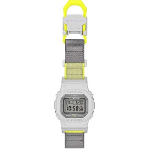 CASIO G-Shock Χρονογράφος Ρολόι Δίχρωμο Υφασμάτινο λουράκι DW-5600MNC-7A8ER