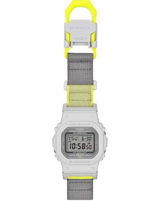 CASIO G-Shock Χρονογράφος Ρολόι Δίχρωμο Υφασμάτινο λουράκι DW-5600MNC-7A8ER