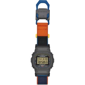 CASIO G-Shock Χρονογράφος Ρολόι Δίχρωμο Υφασμάτινο λουράκι DW-5600MNC-8A2ER