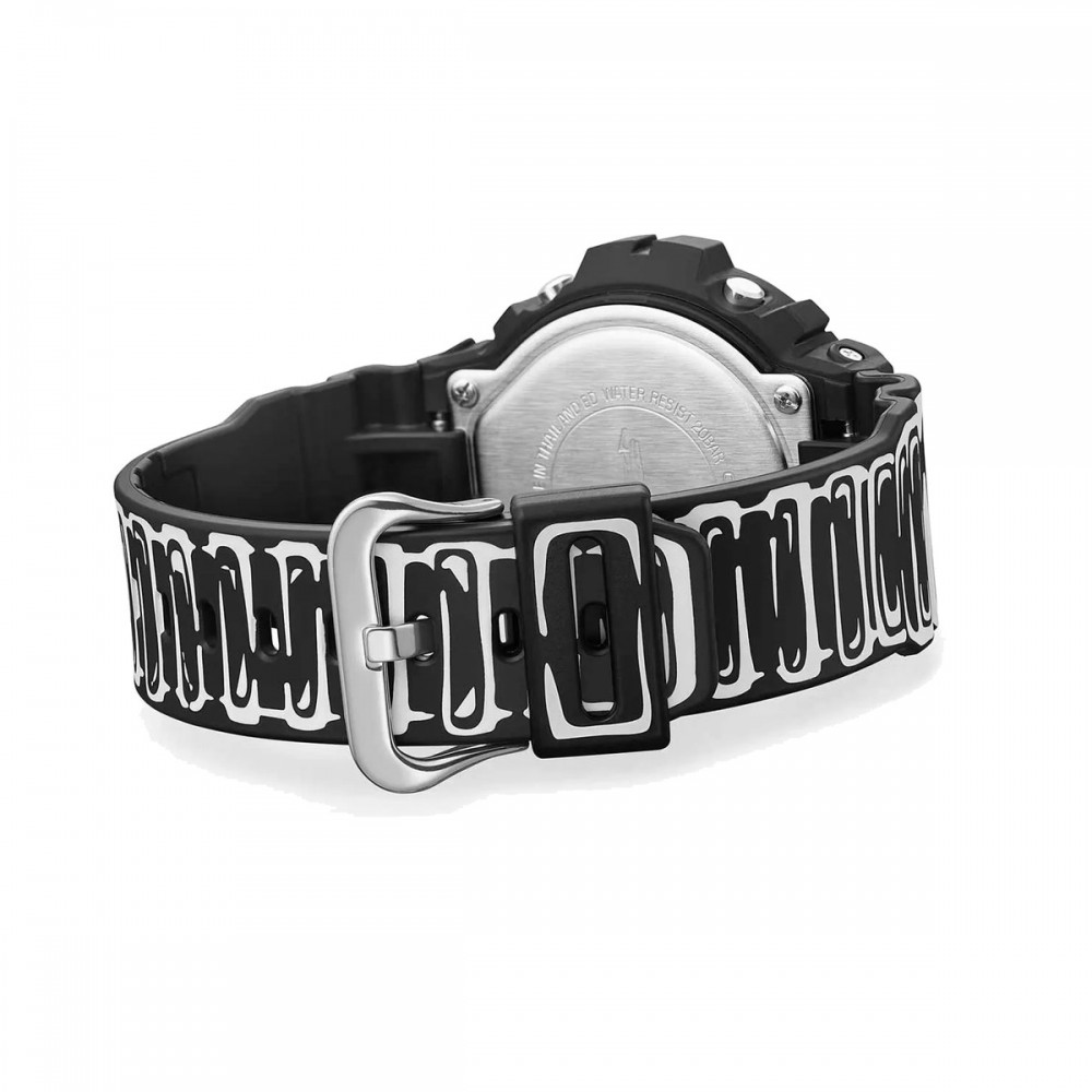 CASIO G-SHOCK Joshua Vides Special Edition Ρολόι Μαύρο Λουράκι Βιολογικής προέλευσης DW-6900TR-4ER