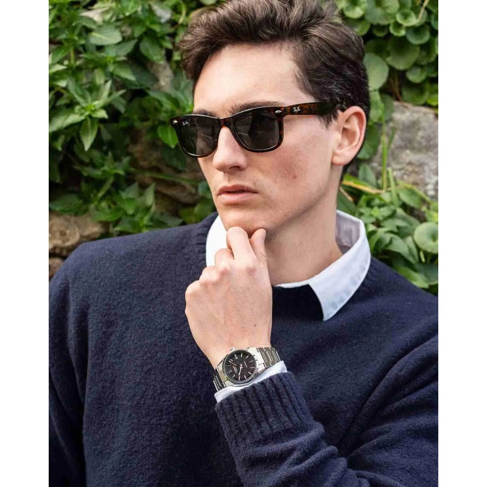 CASIO Edifice Αυτόματο Ρολόι  Ασημί Ανοξείδωτο Ατσάλι Μπρασελέ EFK-110D-1AER