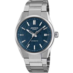CASIO Edifice Αυτόματο Ρολόι  Ασημί Ανοξείδωτο Ατσάλι Μπρασελέ EFK-110D-2AER