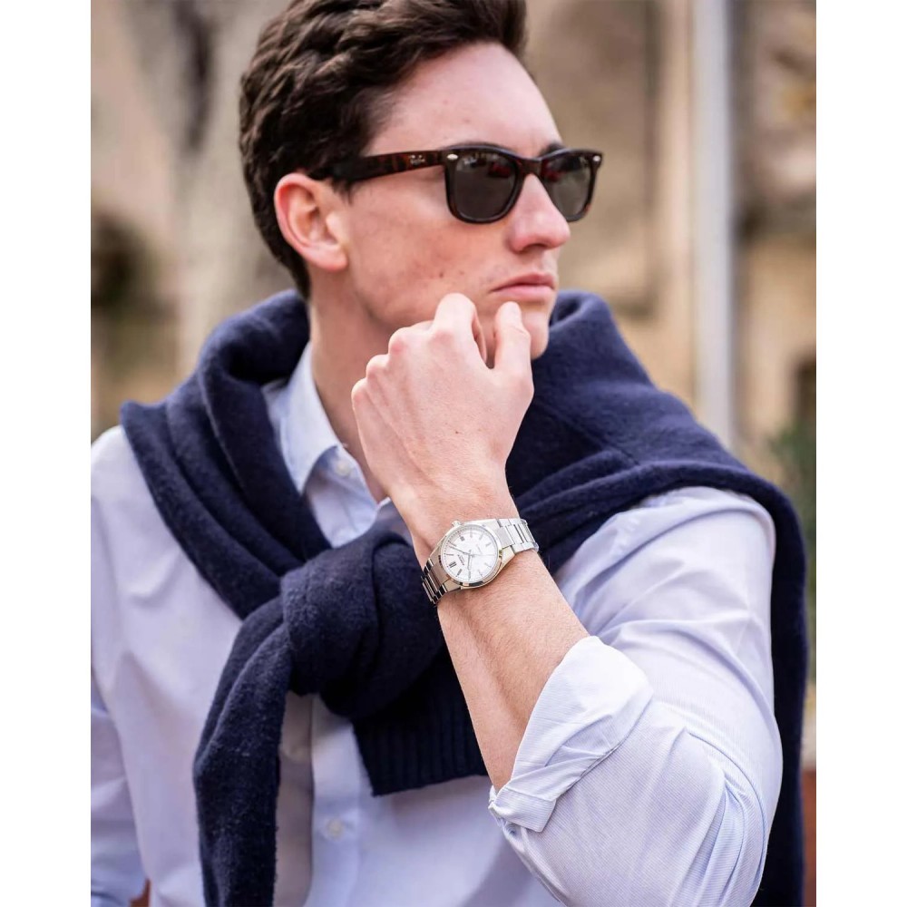 CASIO Edifice Αυτόματο Ρολόι Ασημί Ανοξείδωτο Ατσάλι Μπρασελέ EFK-110D-7AER CASIO Edifice Αυτόματο Ρολόι Ασημί Ανοξείδωτο Ατσάλι Μπρασελέ EFK-110D-7AER
