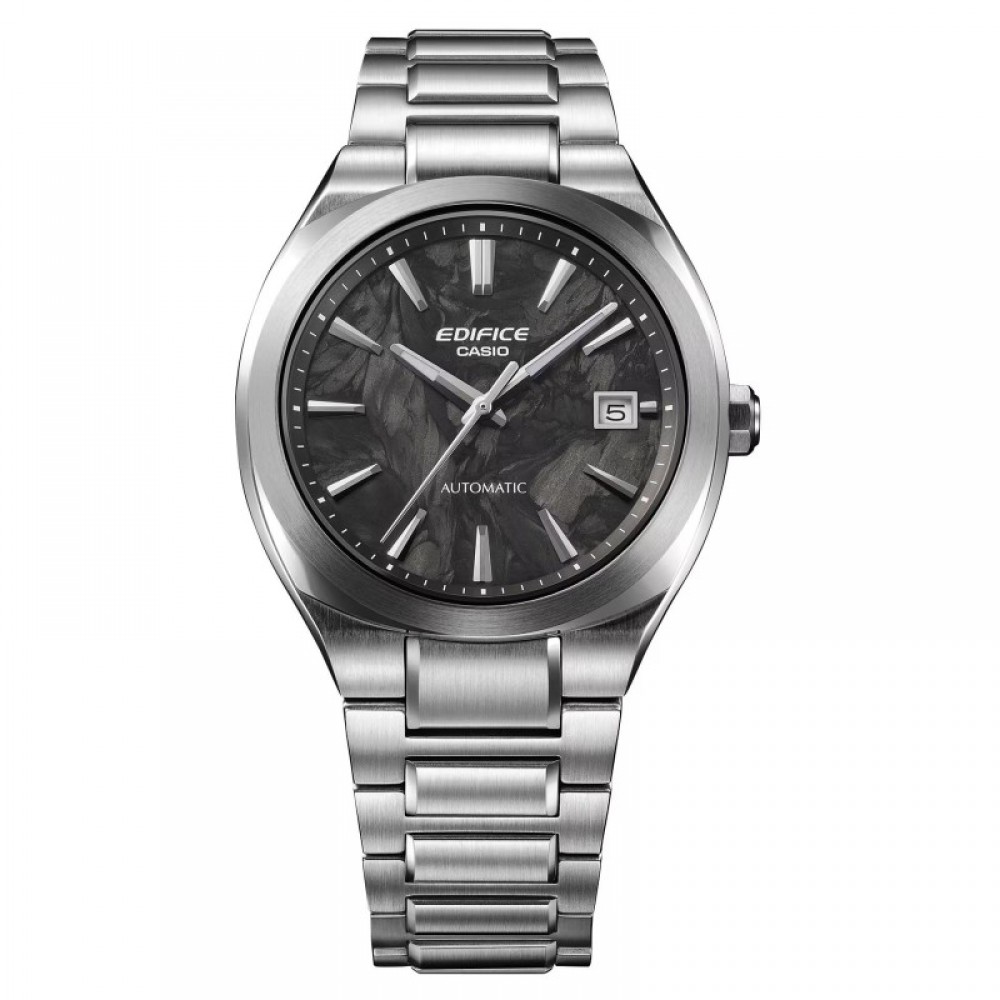 CASIO Edifice Αυτόματο Ρολόι Ασημί Ανοξείδωτο Ατσάλι Μπρασελέ EFK-200CD-1AER