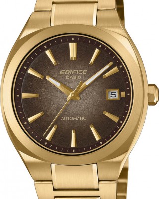 CASIO Edifice Αυτόματο Ρολόι Επιχρυσωμένο Ανοξείδωτο Ατσάλι Μπρασελέ EFK-200DG-5AER