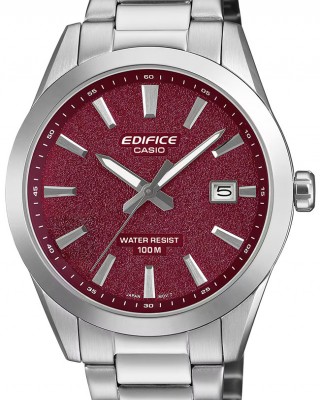 CASIO Edifice Ανδρικός Ασημί Ανοξείδωτο Ατσάλι Μπρασελέ EFV-160D-4AVEF