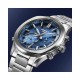 CASIO Edifice Tough Solar Smartwatch Xρονογράφος Ασημί Ανοξείδωτο Ατσάλι μπρασελέ EQB-1300D-2AEF