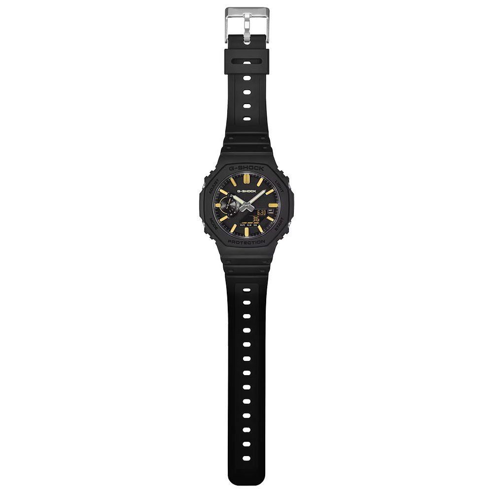 CASIO G-Shock Luxe Χρονογράφος Ρολόι Μαύρο Καουτσούκ Λουράκι GA-2100LXB-1A9ER