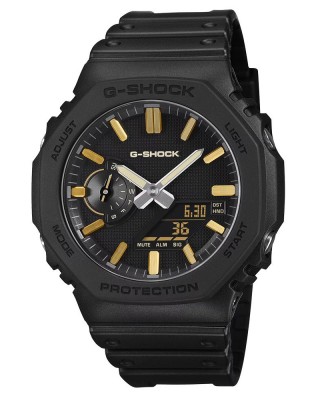 CASIO G-Shock Luxe Χρονογράφος Ρολόι Μαύρο Καουτσούκ Λουράκι GA-2100LXB-1A9ER