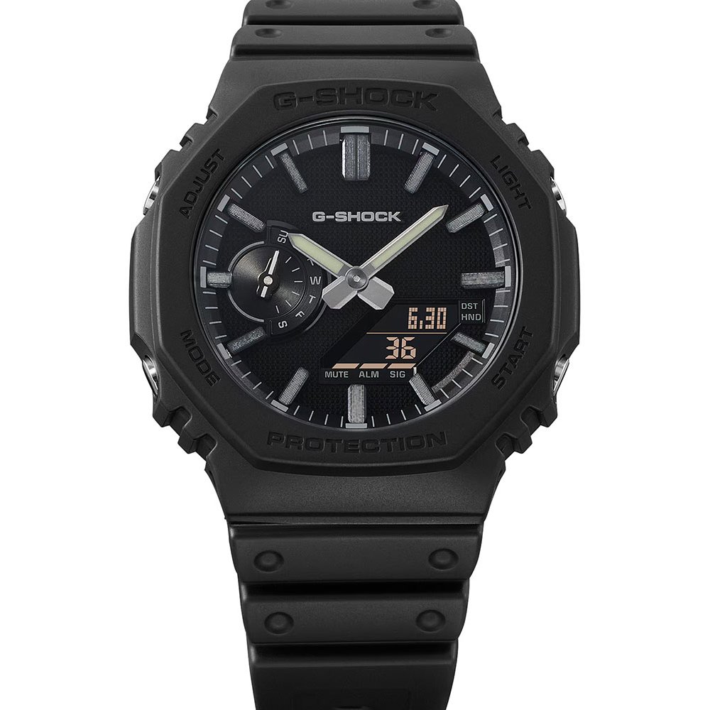 CASIO G-Shock Luxe Χρονογράφος Ρολόι Μαύρο Καουτσούκ Λουράκι GA-2100LXB-1AER CASIO G-Shock Luxe Χρονογράφος Ρολόι Μαύρο Καουτσούκ Λουράκι GA-2100LXB-1AER