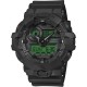 CASIO G-SHOCK Χρονογράφος Ρολόι Μαύρο Καουτσούκ Λουράκι GA-700BEG-1AER