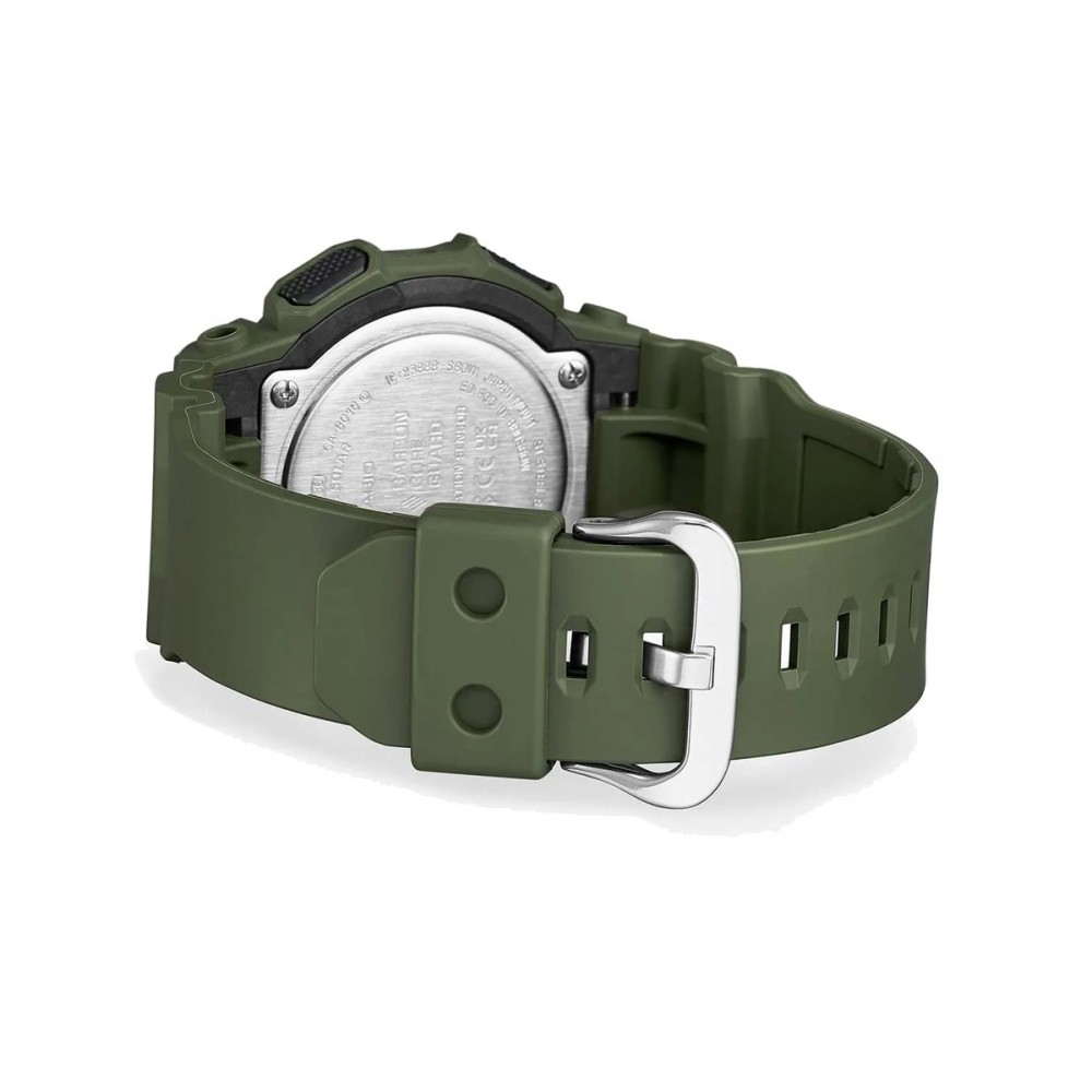 CASIO G-SHOCK Tough Solar Smartwatch Χρονογράφος Ρολόι Πράσινο Καουτσούκ Λουράκι GA-B010-3AER