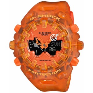 CASIO G-SHOCK Limited Edition Ρολόι Πορτοκαλί Διάφανο GA-V01SKE-4AER