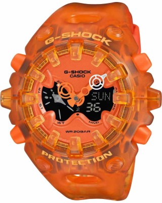 CASIO G-SHOCK Limited Edition Ρολόι Πορτοκαλί Διάφανο GA-V01SKE-4AER