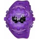 CASIO G-SHOCK Limited Edition Ρολόι Μωβ Διάφανο λουράκι GA-V01SKE-6AER