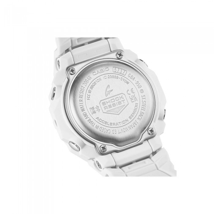 CASIO G-Shock G-Squad Smartwatch Ανδρικό Λευκό Λουράκι Βιολογικής Προέλευσης GBA-950-7A2ER