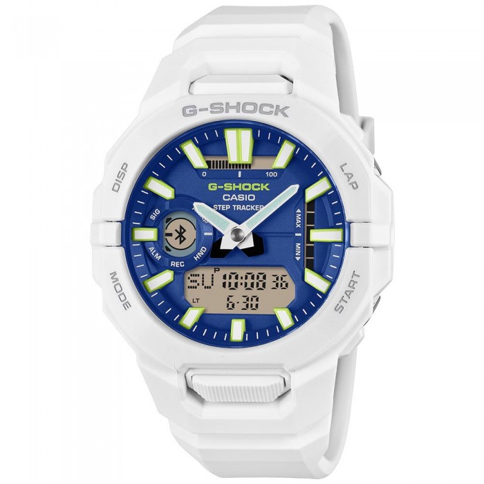CASIO G-Shock G-Squad Smartwatch Ανδρικό Λευκό Λουράκι Βιολογικής Προέλευσης GBA-950-7A2ER