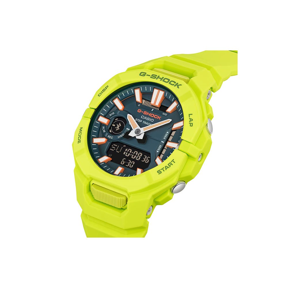 CASIO G-Shock G-Squad Smartwatch Ανδρικό Κίτρινο Λουράκι Βιολογικής Προέλευσης GBA-950-9A3ER