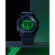 casio g-shock gd-010bbr-1 ψηφιακό ρολόι κόκκινη οθόνη carbon core guard