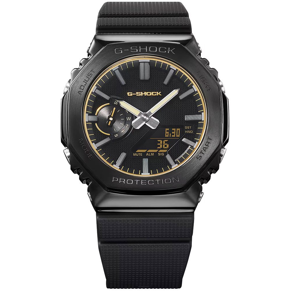 CASIO G-SHOCK Χρονογράφος Ανδρικό Ρολόι Μαύρο Καουτσούκ Λουράκι GM-2100LXB-1A9ER CASIO G-SHOCK Χρονογράφος Ανδρικό Ρολόι Μαύρο Καουτσούκ Λουράκι GM-2100LXB-1A9ER