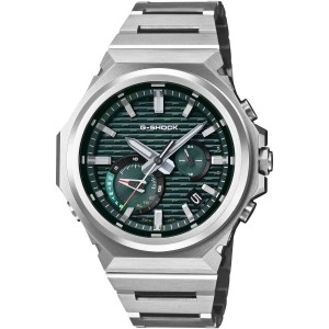 CASIO G-SHOCK Smartwatch Tough Solar Χρονογράφος Ρολόι Ασημί Ανοξείδωτο ατσάλι μπρασελέ GST-B1000D-3AER