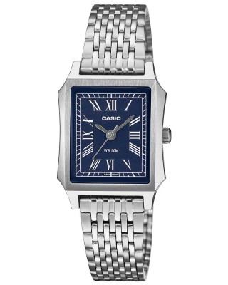 CASIO Collection Ασημί Ανοξείδωτο Ατσάλι μπρασελέ LTP-B190D-2BVER