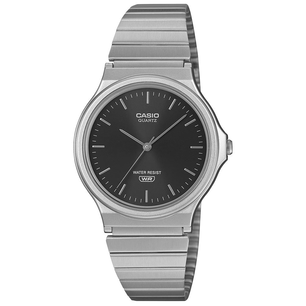 CASIO Collection Ασημί Ανοξείδωτο Ατσάλι μπρασελέ MQ-24DA-1AEF