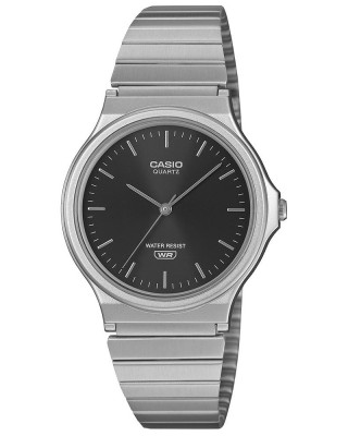 CASIO Collection Ασημί Ανοξείδωτο Ατσάλι μπρασελέ MQ-24DA-1AEF