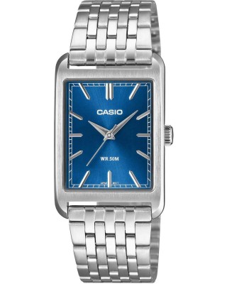 CASIO Collection Ρολόι Ασημί Ανοξείδωτο Ατσάλι μπρασελέ MTP-B215D-2AVER