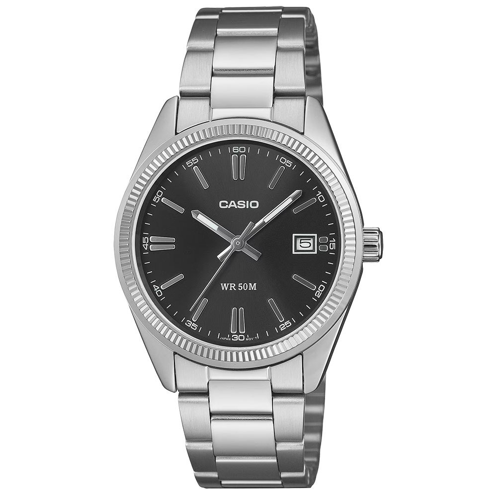 CASIO Collection Ρολόι Unisex Ασημί ανοξείδωτο ατσάλι μπρασελέ UTP-1302PD-1AVEF