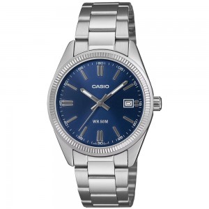 CASIO Collection Ρολόι Unisex Ασημί ανοξείδωτο ατσάλι μπρασελέ UTP-1302PD-2A1VEF