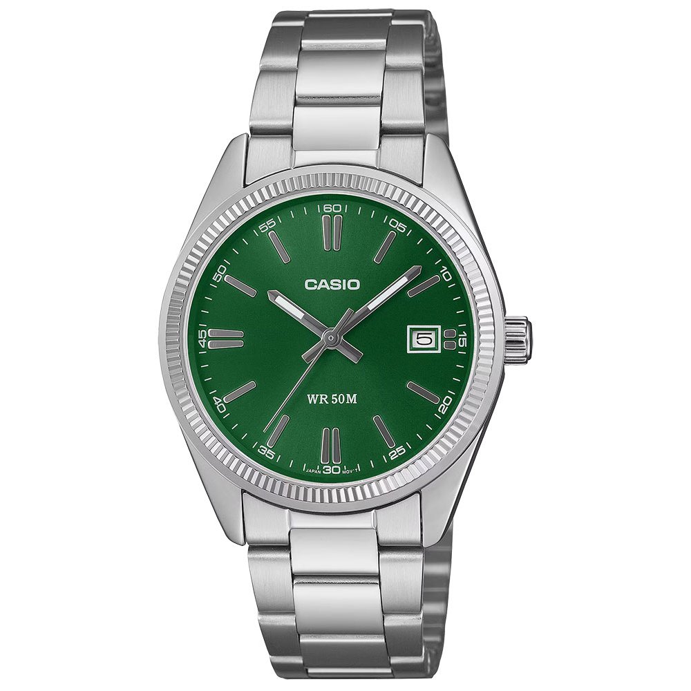CASIO Collection Ρολόι Unisex Ασημί ανοξείδωτο ατσάλι μπρασελέ UTP-1302PD-3A1VEF