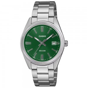 CASIO Collection Ρολόι Unisex Ασημί ανοξείδωτο ατσάλι μπρασελέ UTP-1302PD-3A1VEF