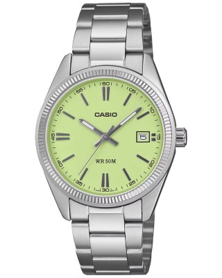 CASIO Collection Ρολόι Unisex Ασημί ανοξείδωτο ατσάλι μπρασελέ UTP-1302PD-3A2VEF