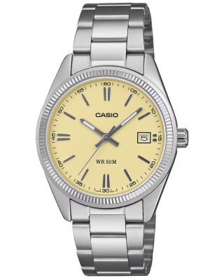 CASIO Collection Ρολόι Unisex Ασημί ανοξείδωτο ατσάλι μπρασελέ UTP-1302PD-9AVEF