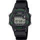 CASIO Standard Dual Time Ρολόι Μαύρο Καουτσούκ λουράκι W-220H-1A3VEF