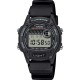 CASIO Standard Dual Time Ρολόι Μαύρο Καουτσούκ λουράκι W-220H-1AVEF