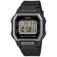 CASIO Standard Ρολόι Mαύρο Kαουτσούκ λουράκι W-738H-1AVEF CASIO Standard Ρολόι Mαύρο Kαουτσούκ λουράκι W-738H-1AVEF