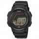 CASIO Standard Ρολόι Mαύρο Kαουτσούκ λουράκι WS-1800-1AVEF CASIO Standard Ρολόι Mαύρο Kαουτσούκ λουράκι WS-1800-1AVEF
