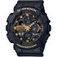 CASIO G-SHOCK Χρονογράφος Ρολόι Μαύρο Καουτσούκ Λουράκι GMA-S140M-1AER