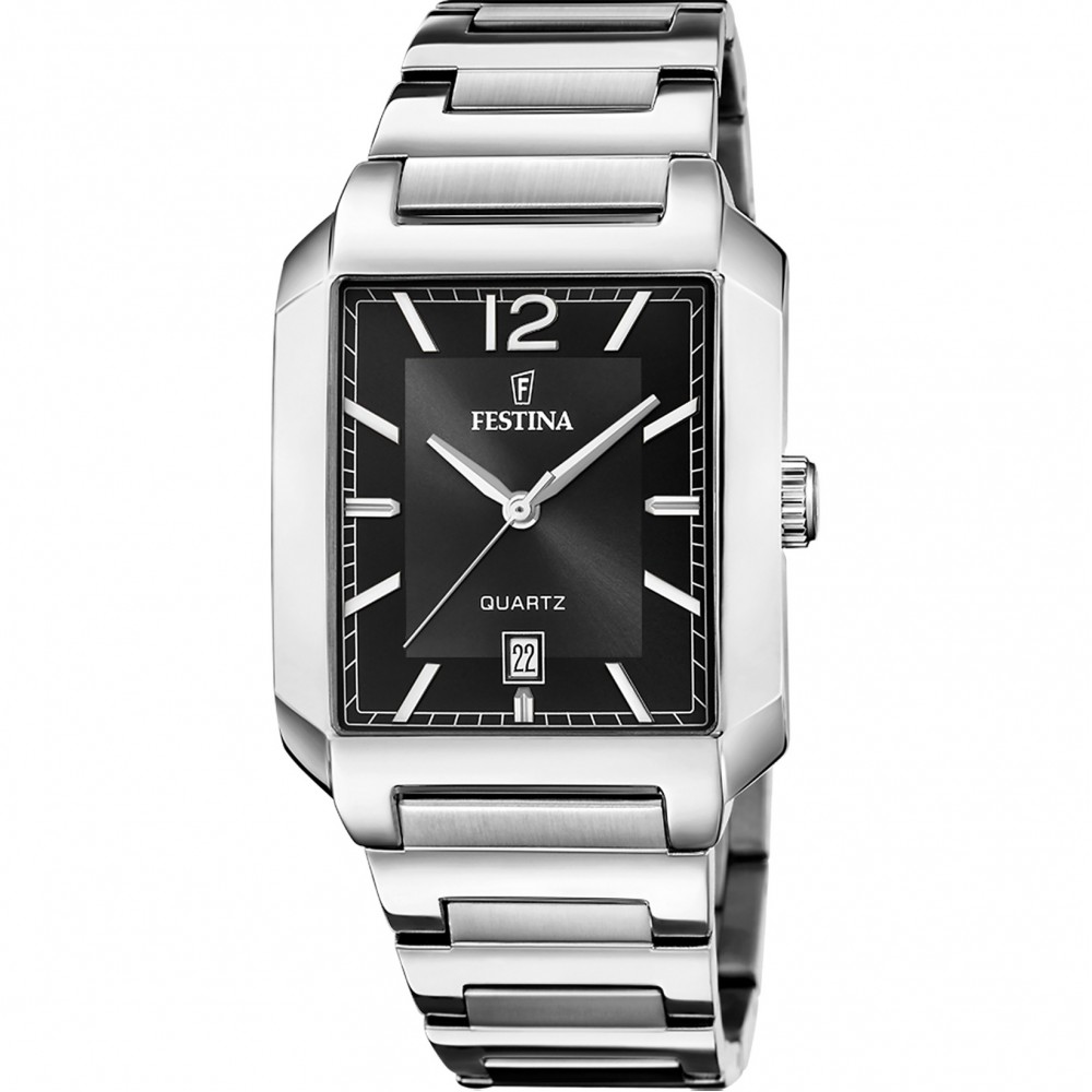 FESTINA Ανδρικό Ρολόι Ασημί Ανοξείδωτο Ατσάλι Μπρασελέ F20677/4 FESTINA Ανδρικό Ρολόι Ασημί Ανοξείδωτο Ατσάλι Μπρασελέ F20677/4