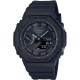 CASIO G-SHOCK Solar Smartwatch Χρονογράφος Ρολόι Μαύρο Καουτσούκ Λουράκι GA-B2100-1A1ER