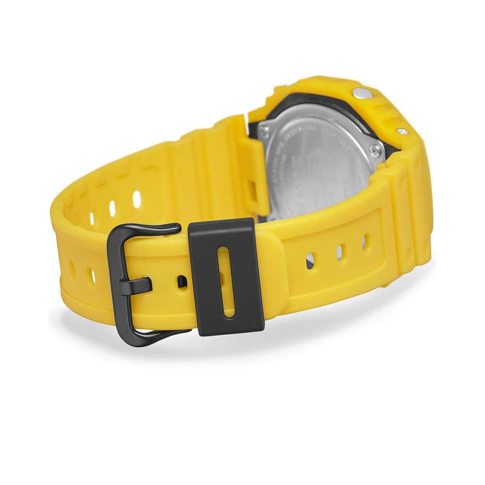 CASIO G-SHOCK Solar Smartwatch Χρονογράφος Ρολόι Κίτρινο Καουτσούκ Λουράκι GA-B2100C-9AER
